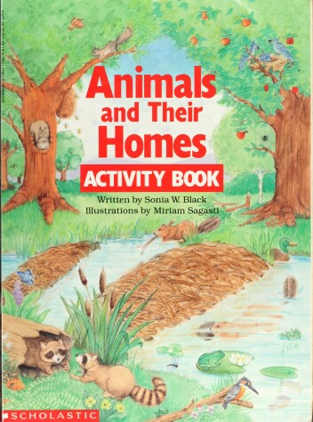 Book cover for Animals and Their Homes Activity Book