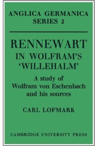 Cover of Rennewart in Wolfram's 'Willehalm'