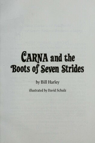 Cover of Carna and the Boots of Seven Strides