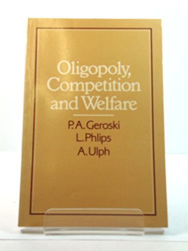 Book cover for Oligopoly, Competition and Welfare