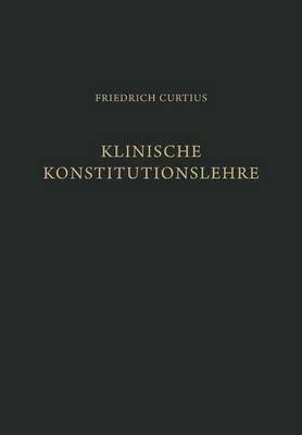 Book cover for Klinische Konstitutionslehre