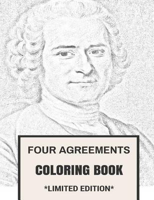 Book cover for Four Agreements Coloring Book