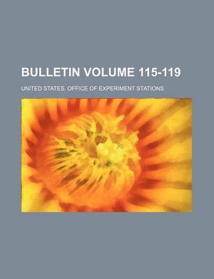 Book cover for Bulletin Volume 115-119