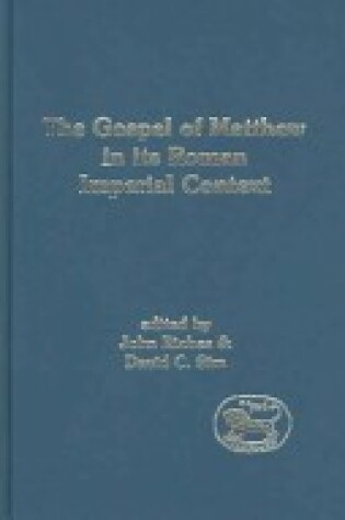 Cover of Matthew in Colonial Context