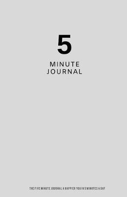 Book cover for 5 Minute Journal