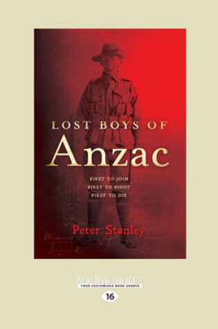 Cover of Lost Boys of Anzac