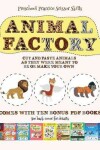 Book cover for Preschool Practice Scissor Skills (Animal Factory - Cut and Paste)