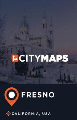 Book cover for City Maps Fresno California, USA