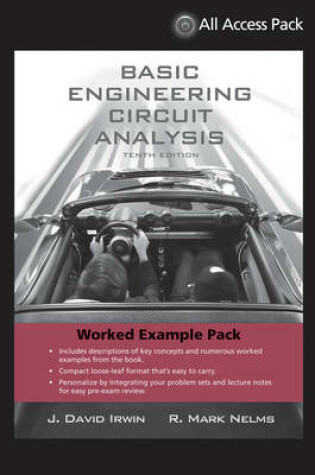 Cover of Basic Engineering Circuit Analysis, 10th Edition, WileyPLUS Companion