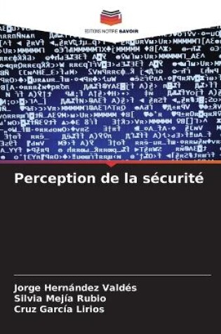 Cover of Perception de la s�curit�