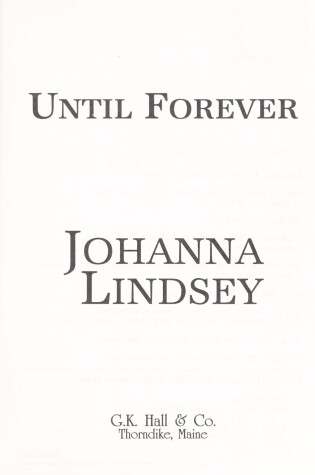 Cover of Until Forever