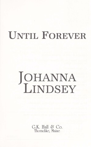 Book cover for Until Forever