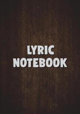 Book cover for Lyric Notebook