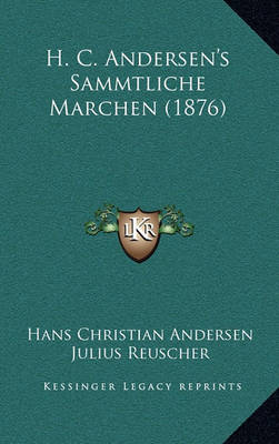 Book cover for H. C. Andersen's Sammtliche Marchen (1876)