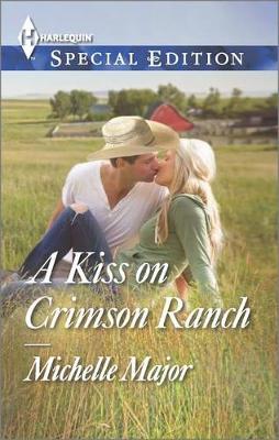 Book cover for A Kiss on Crimson Ranch