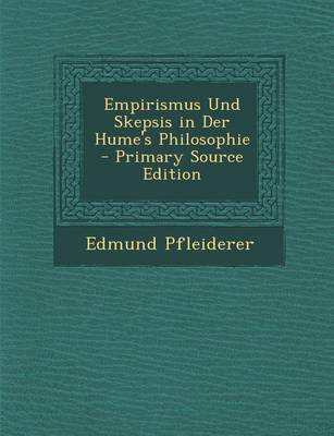 Book cover for Empirismus Und Skepsis in Der Hume's Philosophie