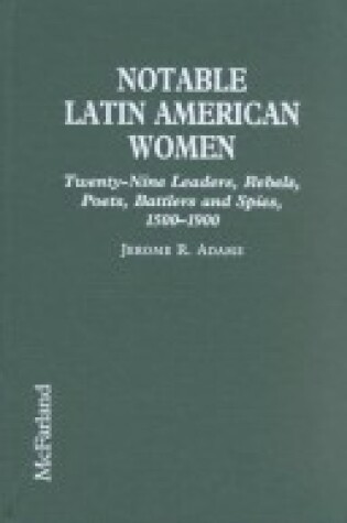 Cover of Notable Latin American Women