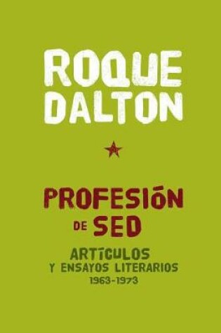 Cover of Profesion De Sed