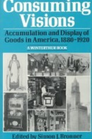 Cover of Consuming Visions: Accumulation and Display of Goods in America, 1880-1920