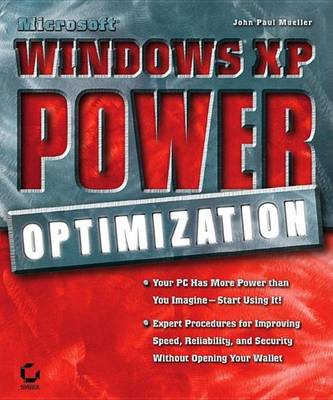 Book cover for Microsoftwindowsxp Power Optimization