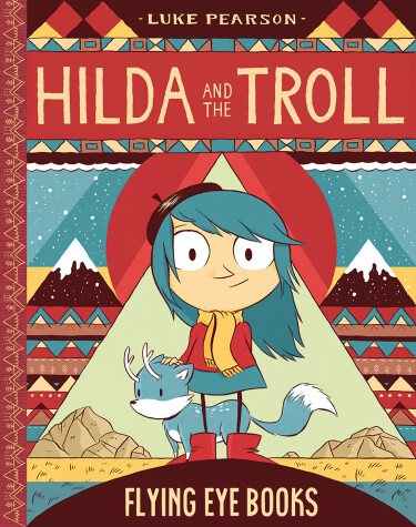 Book cover for Hilda and the Troll