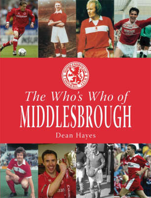 Book cover for The Who's Who of Middlesbrough