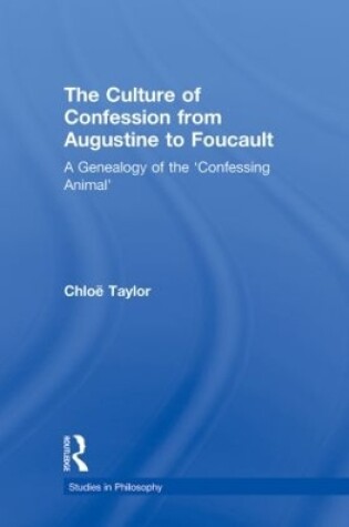 Cover of The Culture of Confession from Augustine to Foucault