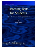 Book cover for Listening Tests for Students, AQA AS and A2 Music Specification