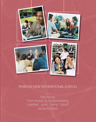 Book cover for Psychology: Pearson New International Edition