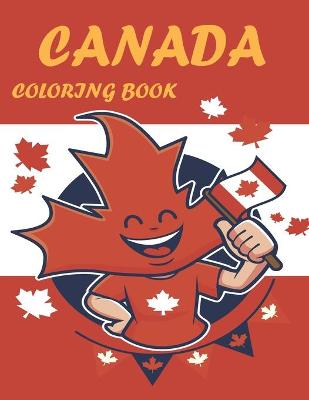Book cover for canada coloring book