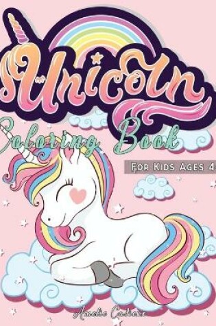 Cover of Unicorn Coloring Book