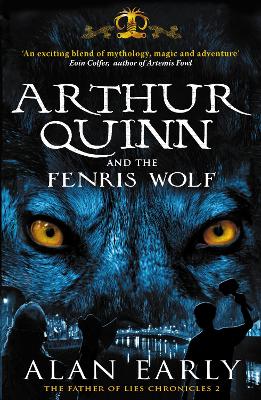 Book cover for Arthur Quinn and the Fenris Wolf
