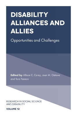 Book cover for Disability Alliances and Allies