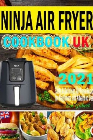 Cover of Ninja Air Fryer Cookbook UK 2021