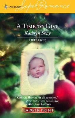 Book cover for A Time to Give