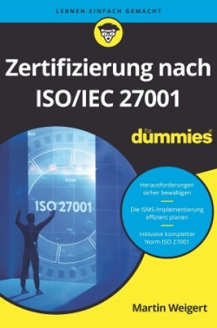 Cover of Zertifizierung nach ISO/IEC 27001 für Dummies