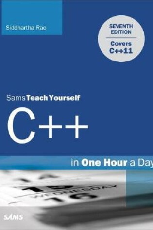 Cover of Sams Teach Yourself C++ in One Hour a Day