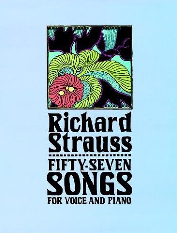 Book cover for Fifty-Seven Songs for Voice and Piano