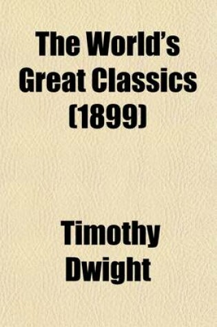 Cover of The World's Great Classics Volume 55