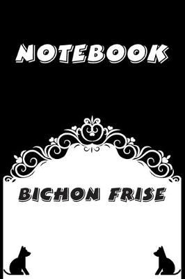 Book cover for Bichon Frise Notebook