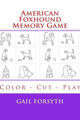 Cover of American Foxhound Memory Game