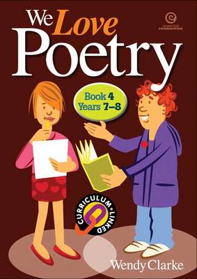 Book cover for We Love Poetry Bk 4 (Years 7-8)