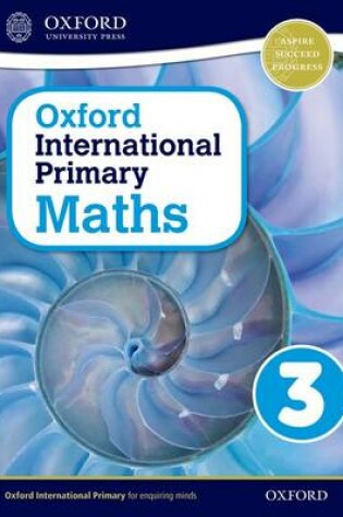 Cover of Oxford International Primary Maths First Edition 3