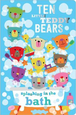 Cover of Ten Little Teddy Bears Splashing in the Bath