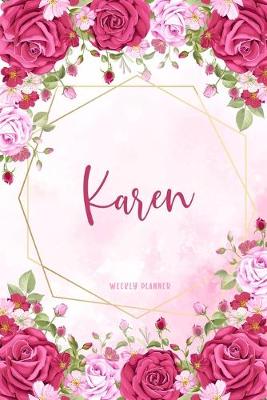 Book cover for Karen Weekly Planner