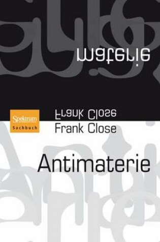 Cover of Antimaterie