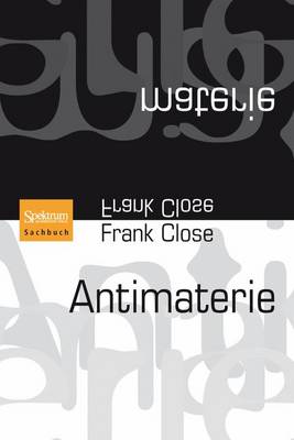 Book cover for Antimaterie