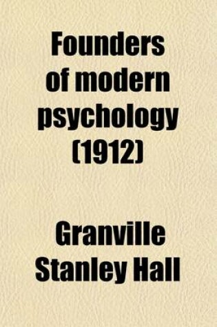 Cover of Founders of Modern Psychology