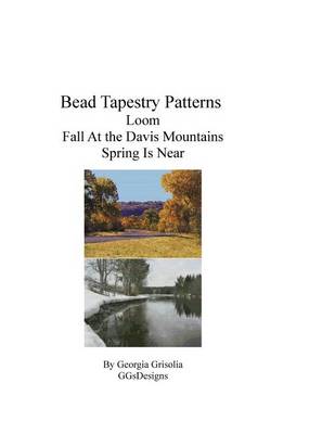 Book cover for Bead Tapestry Patterns loom Fall at the davis mountains spring is near