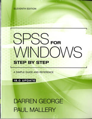 Book cover for SPSS for Windows Step by Step with SPSS Student Version 18.0